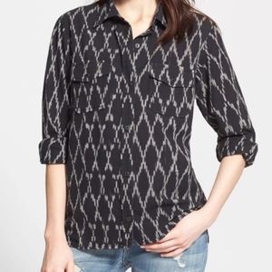 Current/Elliott The Perfect Shirt in Shiga Diamond